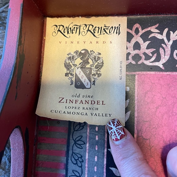 Rustic Robert Renzoni  vineyard tray - Picture 2 of 7